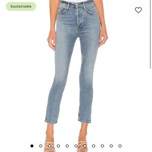 Agolde Jeans Size 27 Nico High Rise Slim in Chronicle